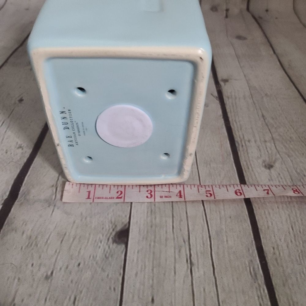 Rae Dunn Light Blue Ceramic "TWEET" Birdhouse - Picture 11 of 13